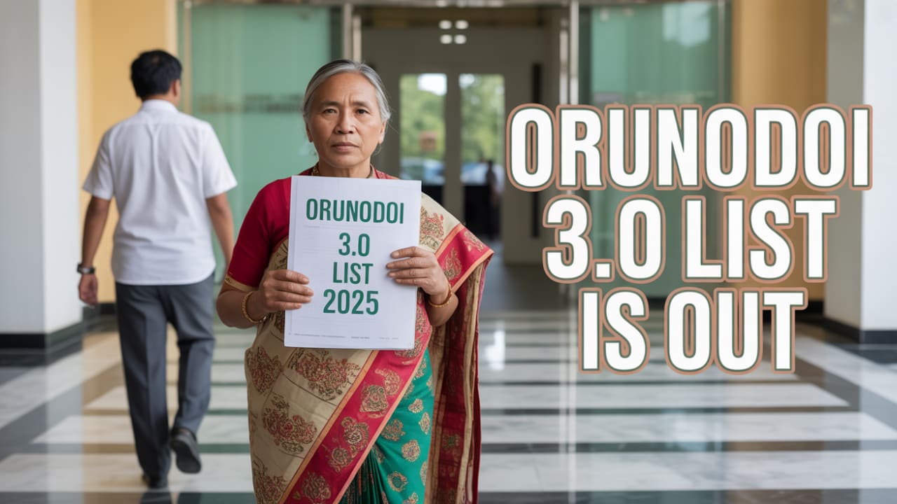Assam Orunodoi 3.0 List 2025