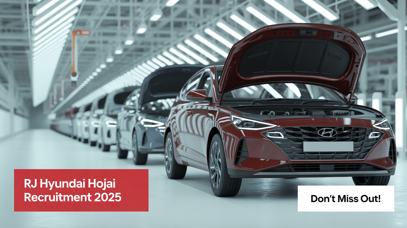 RJ Hyundai Hojai Recruitment 2025